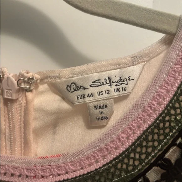 Miss Selfridge Multicolor Floral Long Sleeve Dress - Picture 2 of 5